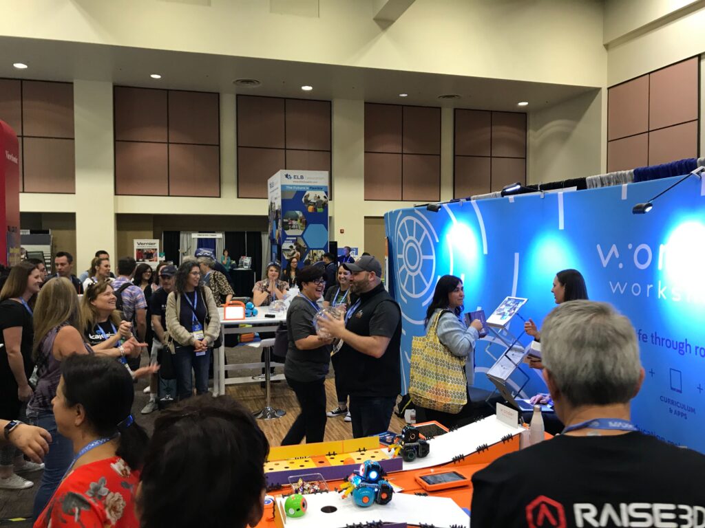 CUE Conference Wonder Workshop Booth 2019