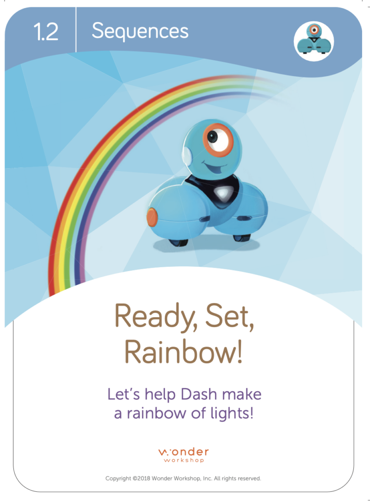 Ready Set Rainbow Challenge Card Preview