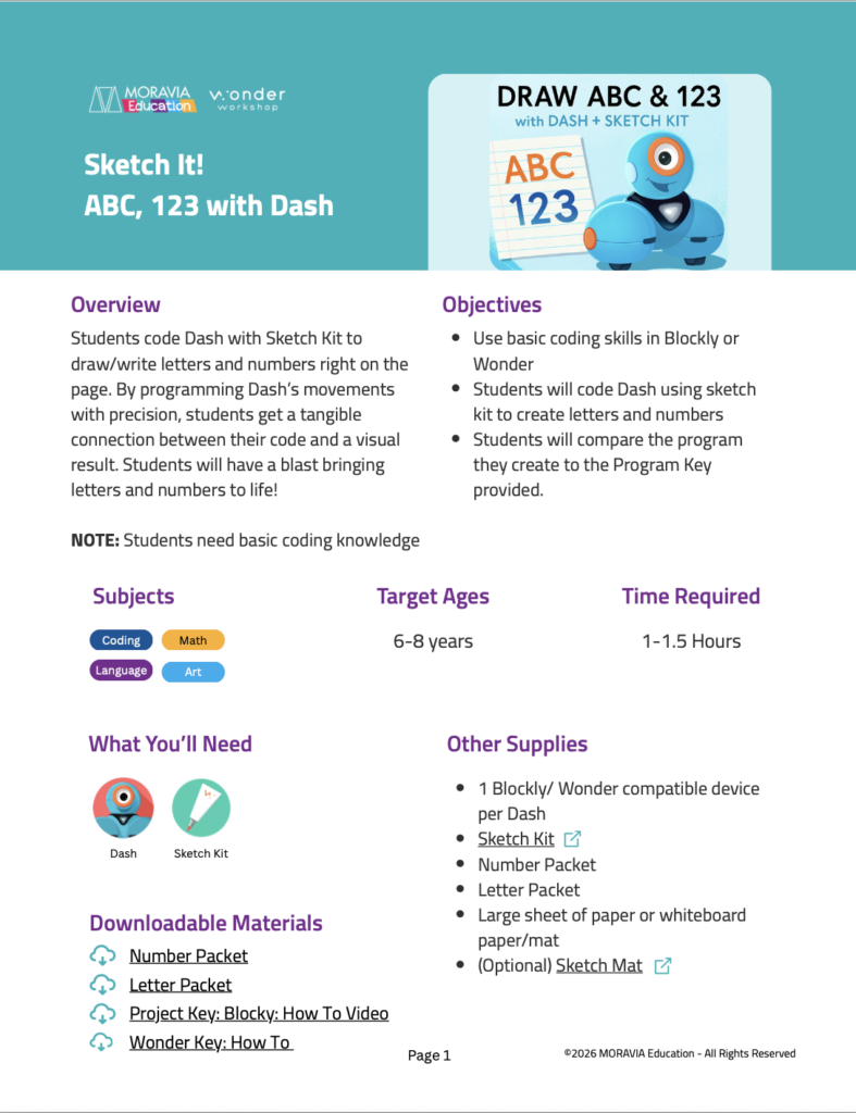 ABC 123 Lesson Plan